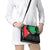 Martinique Shoulder Handbag Simple Style With Palm Leaf Pattern