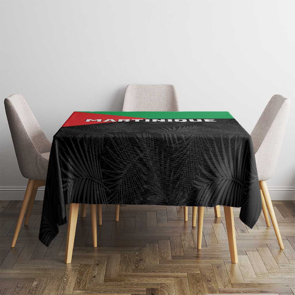 Martinique Tablecloth Simple Style With Palm Leaf Pattern
