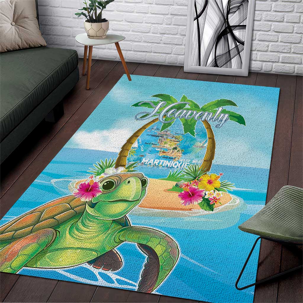 Bonjou Martinique Area Rug Welcome To Heaven