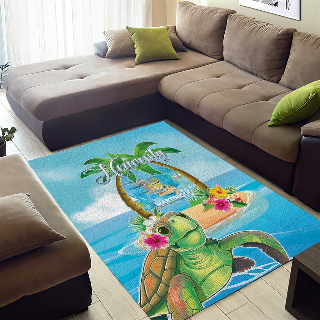 Bonjou Martinique Area Rug Welcome To Heaven