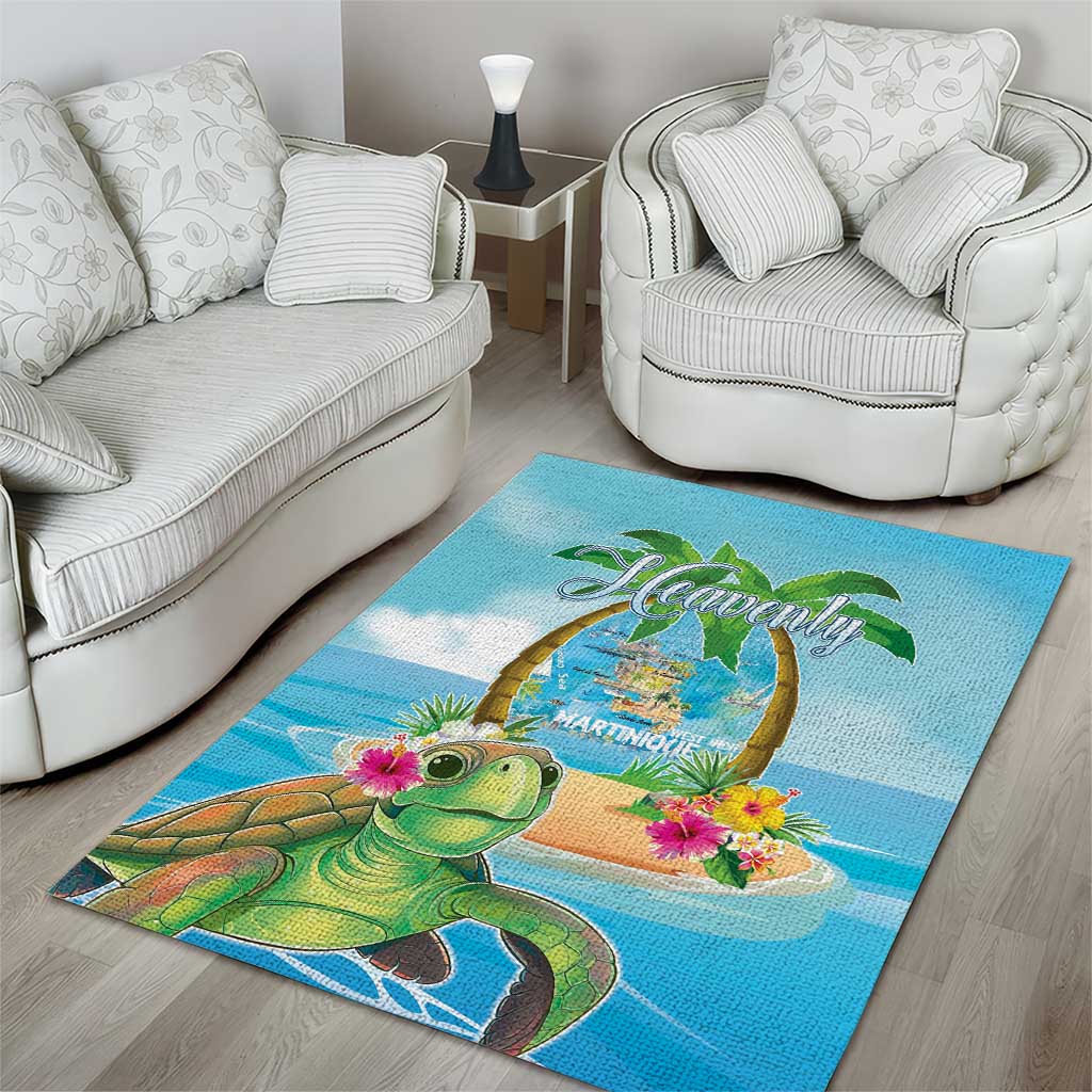 Bonjou Martinique Area Rug Welcome To Heaven