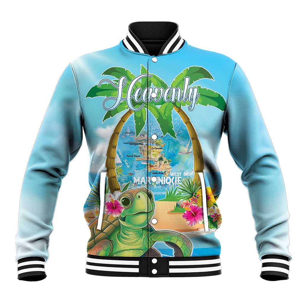 Bonjou Martinique Baseball Jacket Welcome To Heaven