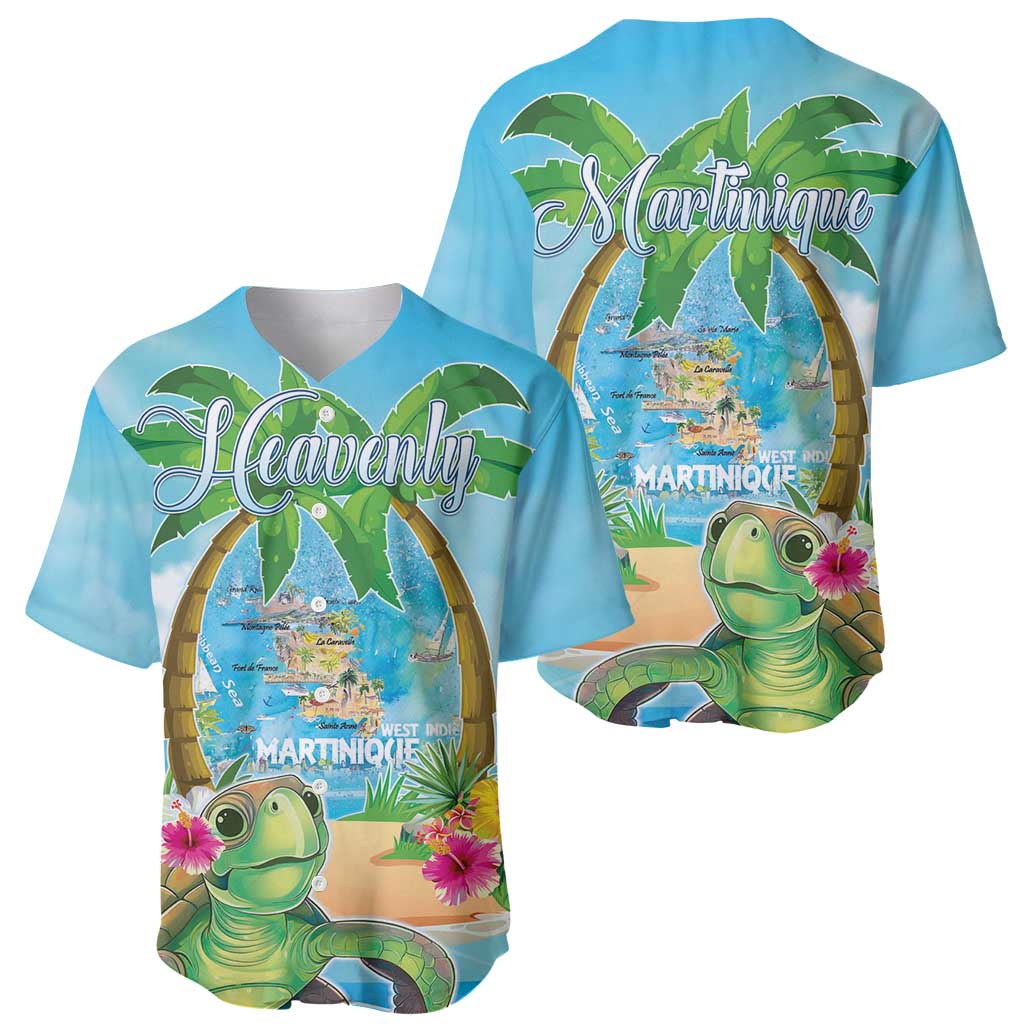 Bonjou Martinique Baseball Jersey Welcome To Heaven