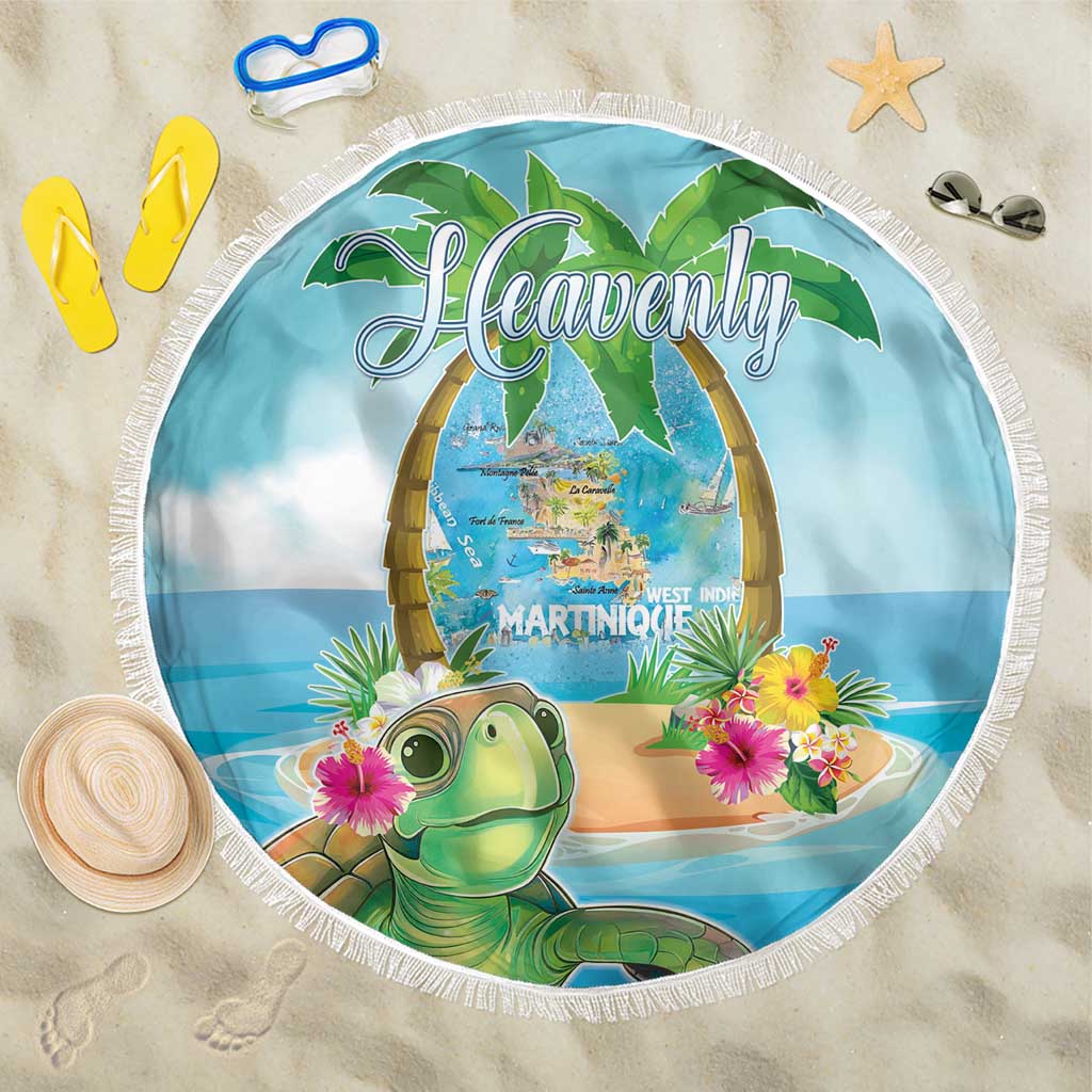Bonjou Martinique Beach Blanket Welcome To Heaven