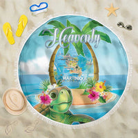 Bonjou Martinique Beach Blanket Welcome To Heaven