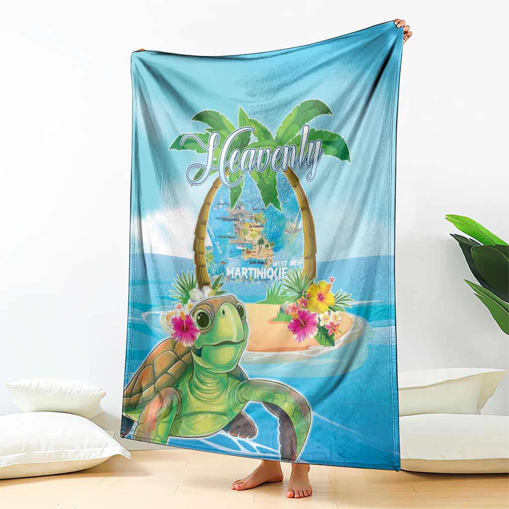 Bonjou Martinique Blanket Welcome To Heaven