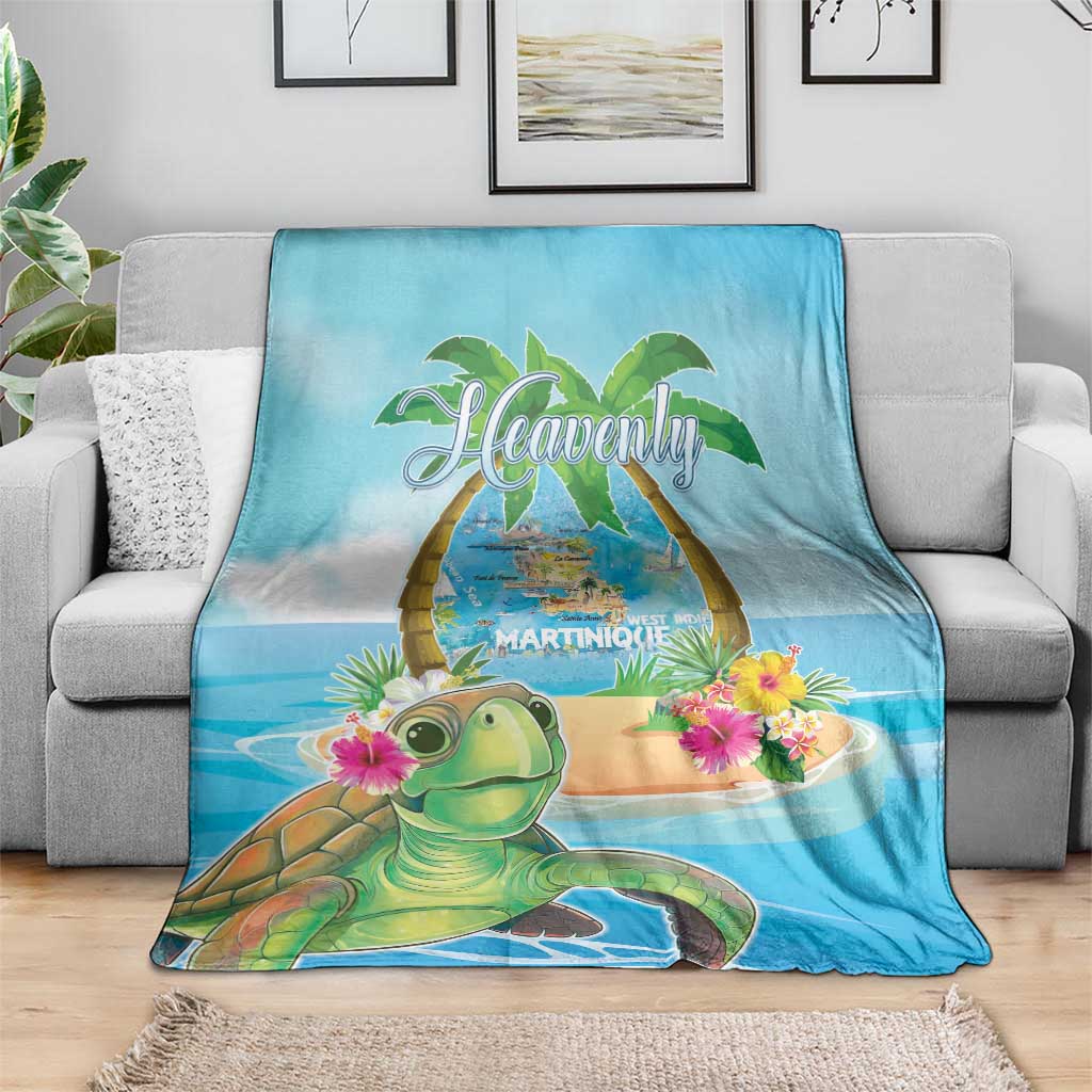 Bonjou Martinique Blanket Welcome To Heaven