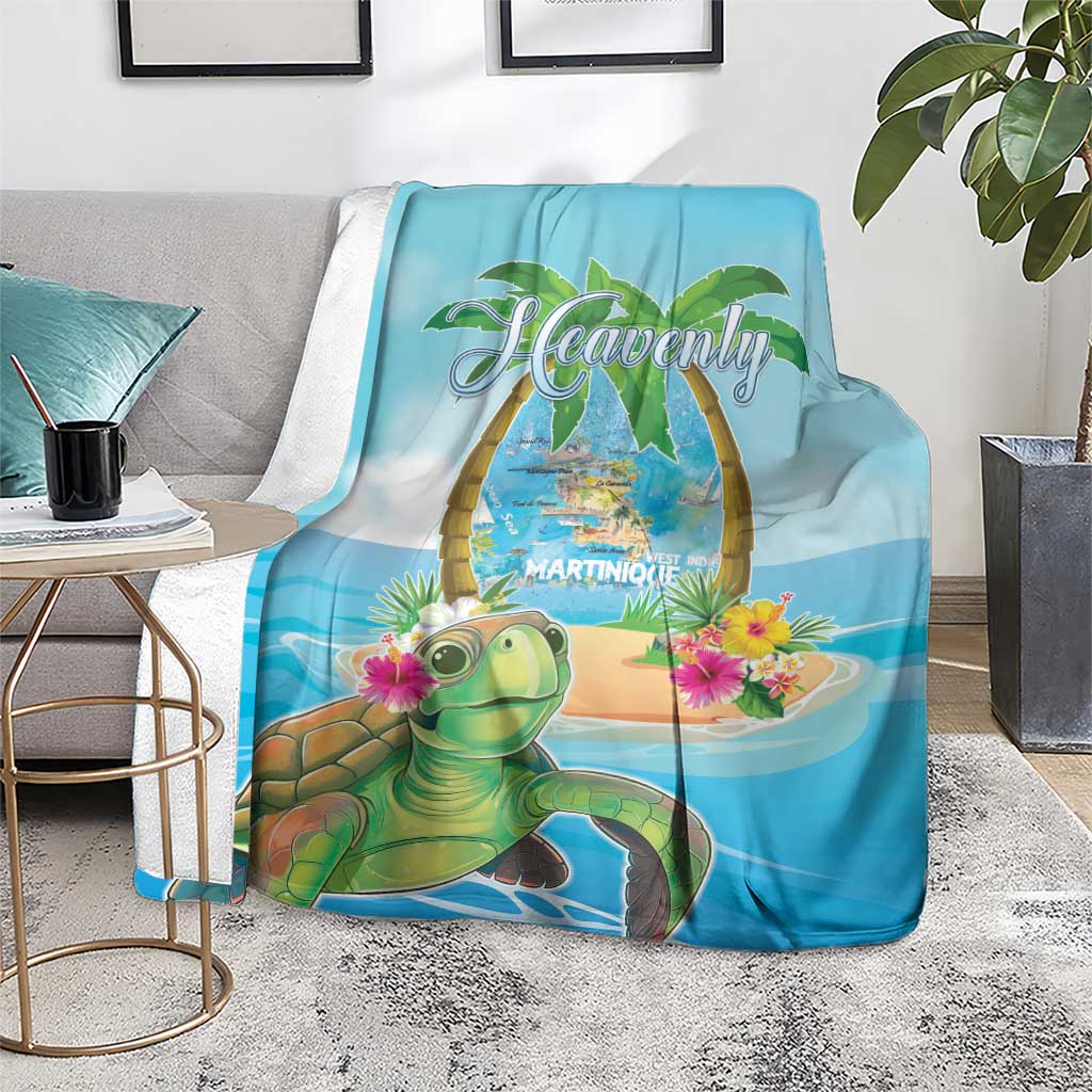 Bonjou Martinique Blanket Welcome To Heaven