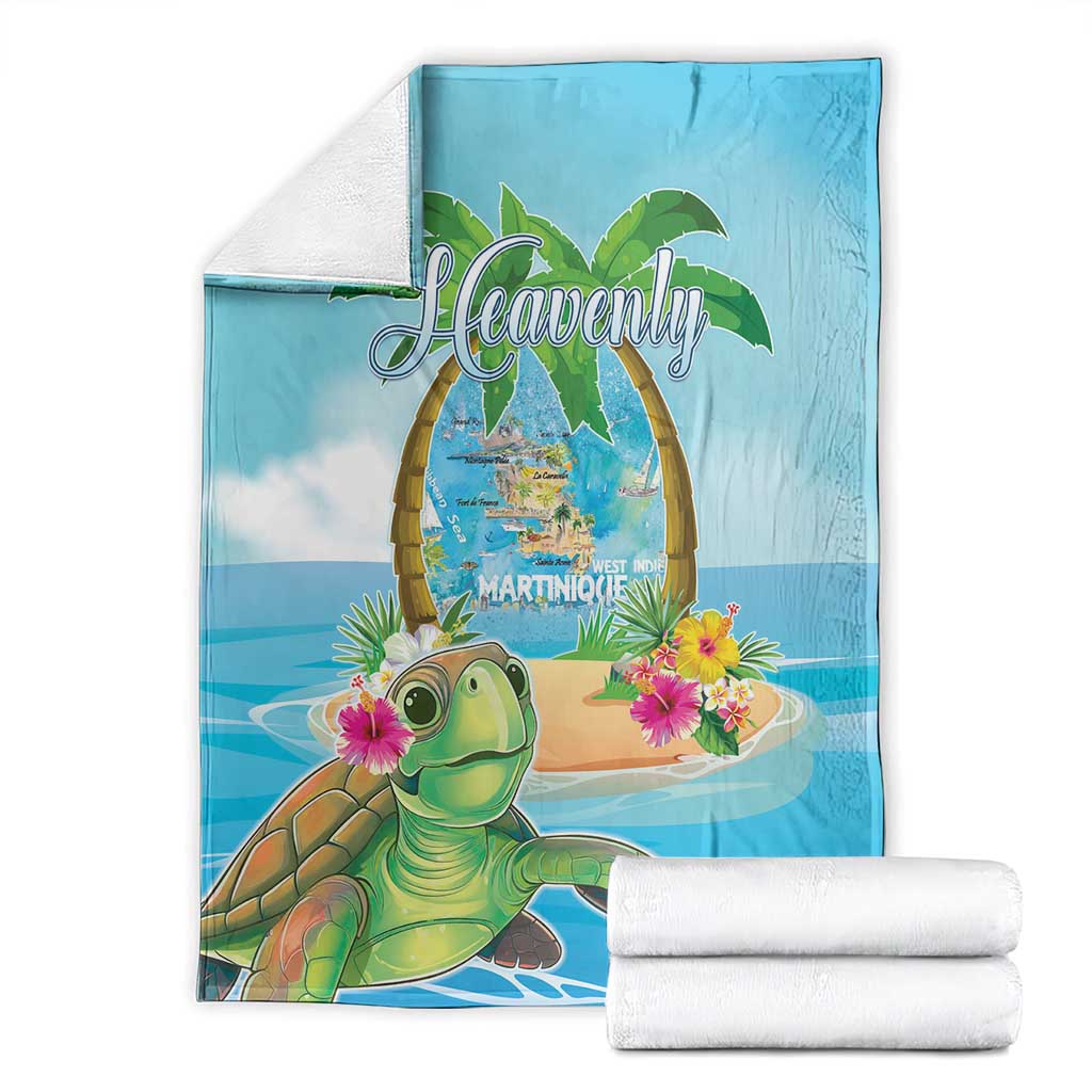 Bonjou Martinique Blanket Welcome To Heaven