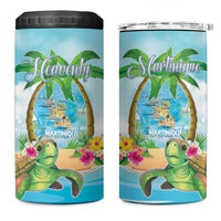 Bonjou Martinique 4 in 1 Can Cooler Tumbler Welcome To Heaven