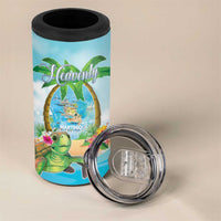 Bonjou Martinique 4 in 1 Can Cooler Tumbler Welcome To Heaven
