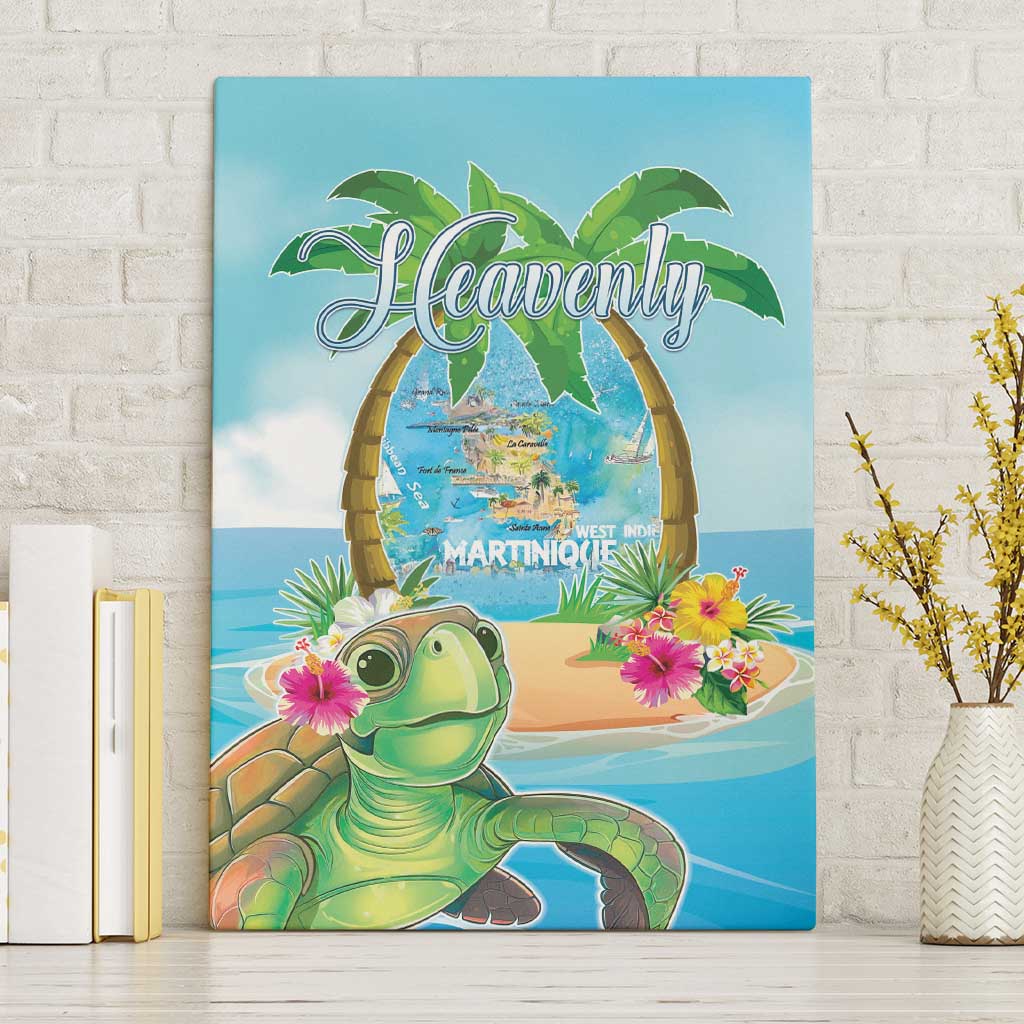 Bonjou Martinique Canvas Wall Art Welcome To Heaven