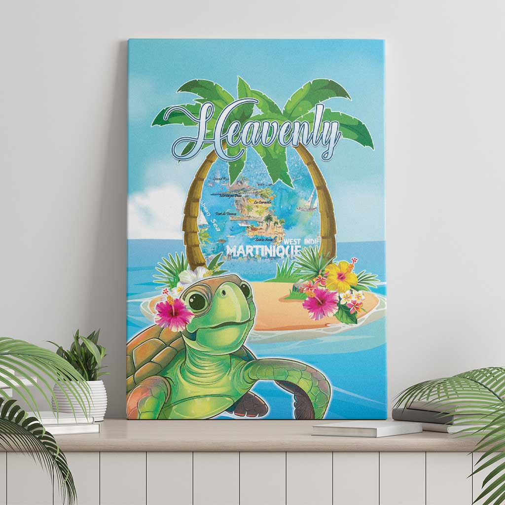 Bonjou Martinique Canvas Wall Art Welcome To Heaven