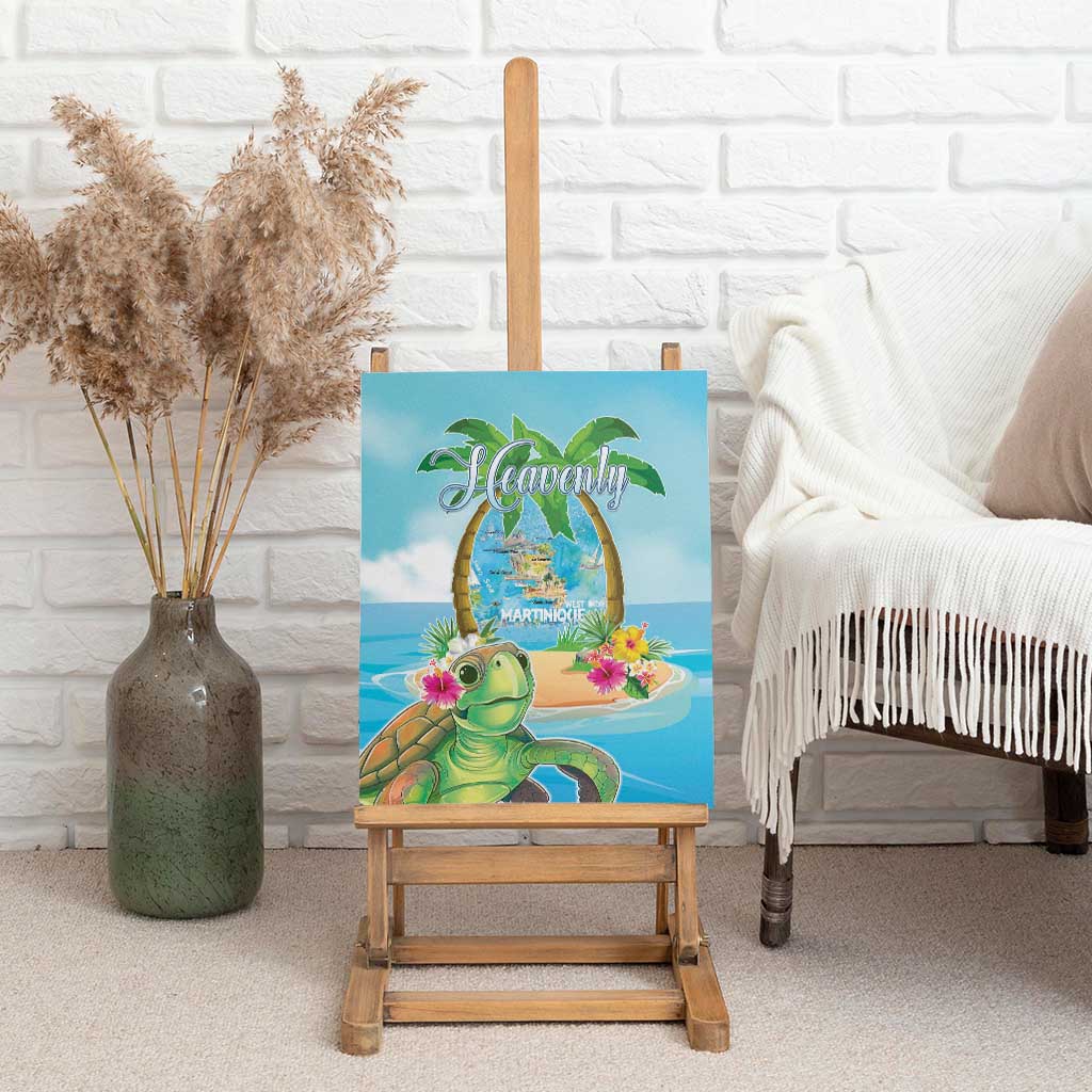 Bonjou Martinique Canvas Wall Art Welcome To Heaven