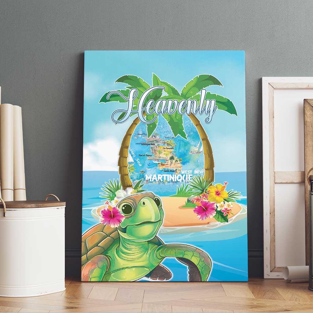 Bonjou Martinique Canvas Wall Art Welcome To Heaven