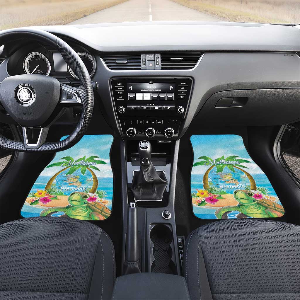 Bonjou Martinique Car Mats Welcome To Heaven
