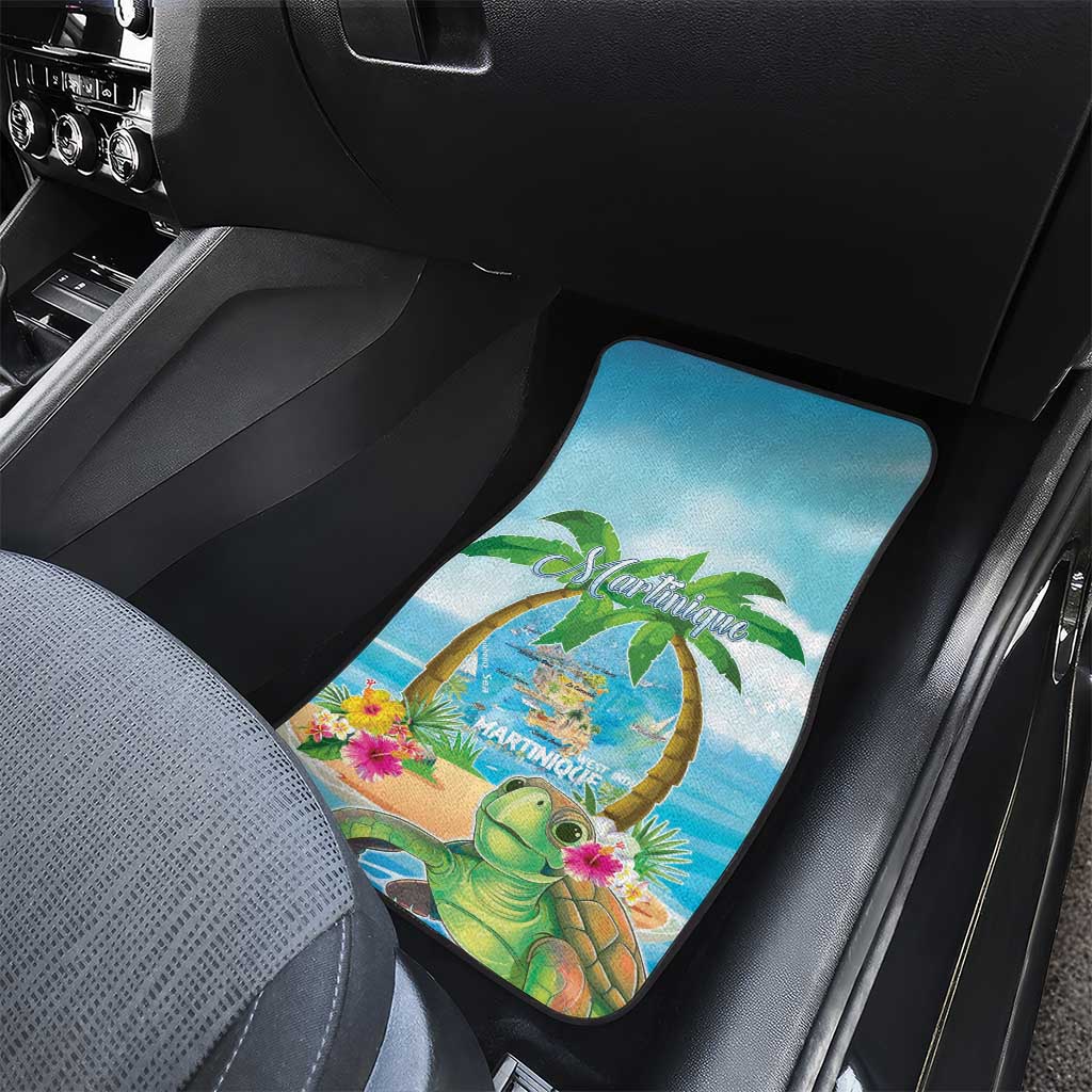 Bonjou Martinique Car Mats Welcome To Heaven