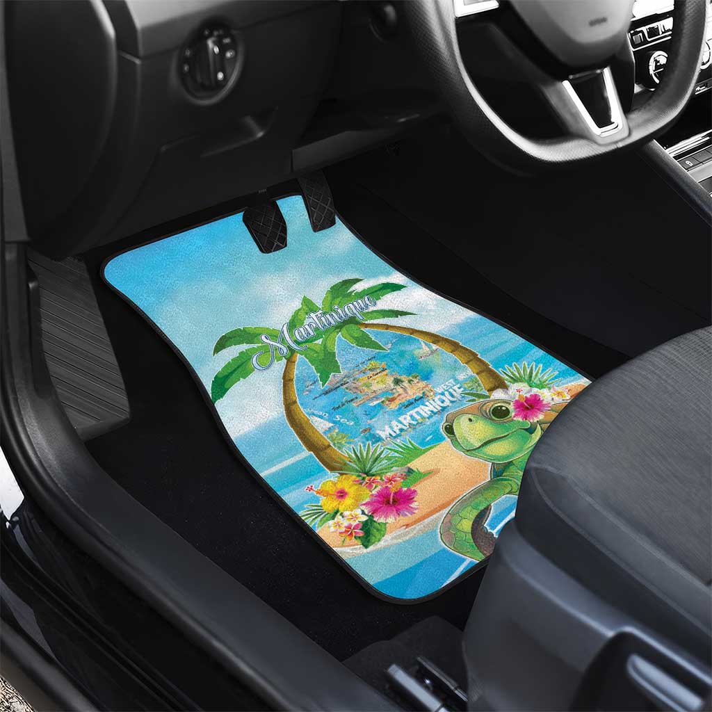 Bonjou Martinique Car Mats Welcome To Heaven