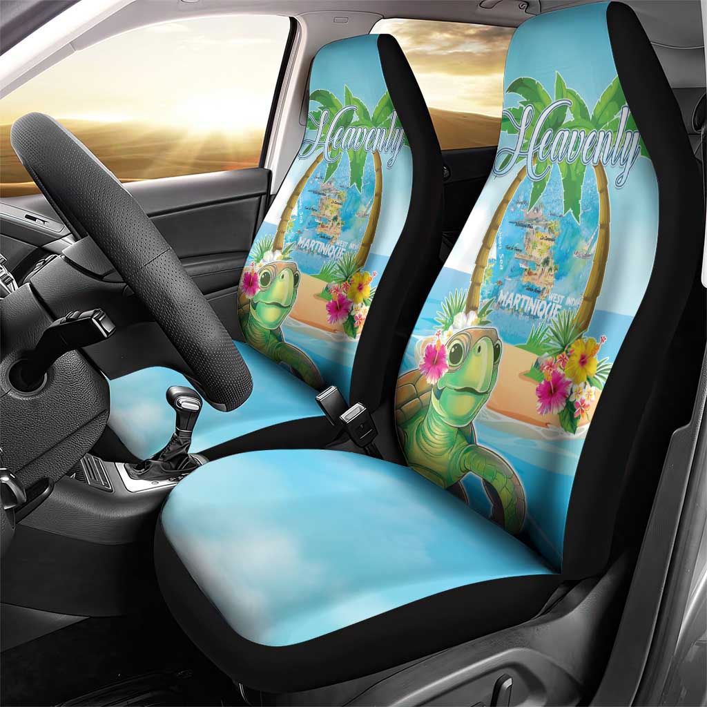 Bonjou Martinique Car Seat Cover Welcome To Heaven