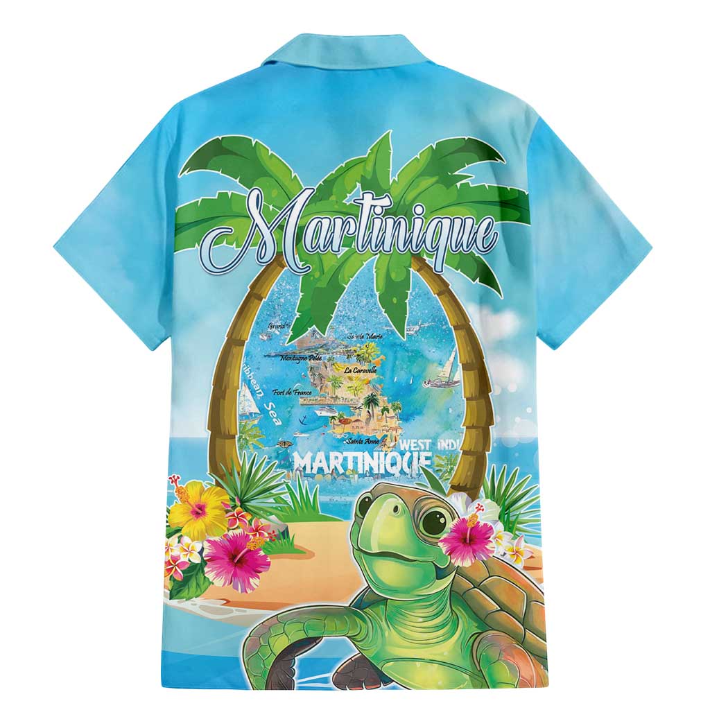 Bonjou Martinique Family Matching Mermaid Dress and Hawaiian Shirt Welcome To Heaven