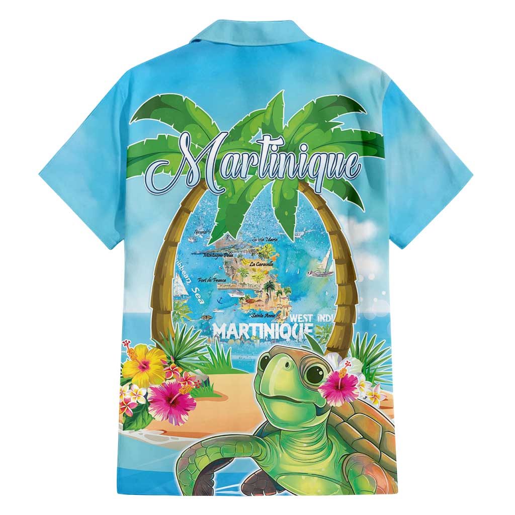 Bonjou Martinique Family Matching Off Shoulder Maxi Dress and Hawaiian Shirt Welcome To Heaven