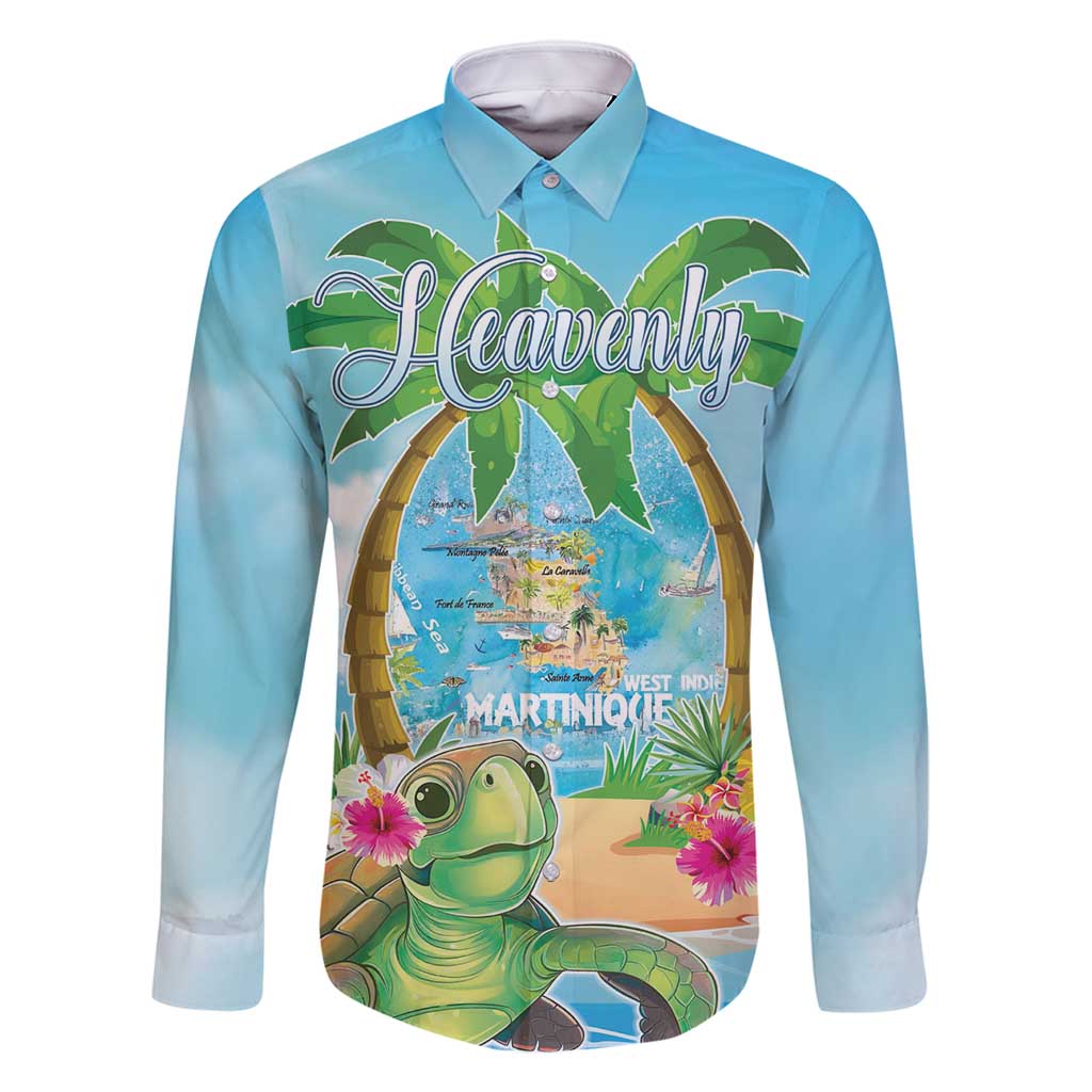 Bonjou Martinique Family Matching Off Shoulder Maxi Dress and Hawaiian Shirt Welcome To Heaven