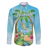 Bonjou Martinique Family Matching Short Sleeve Bodycon Dress and Hawaiian Shirt Welcome To Heaven