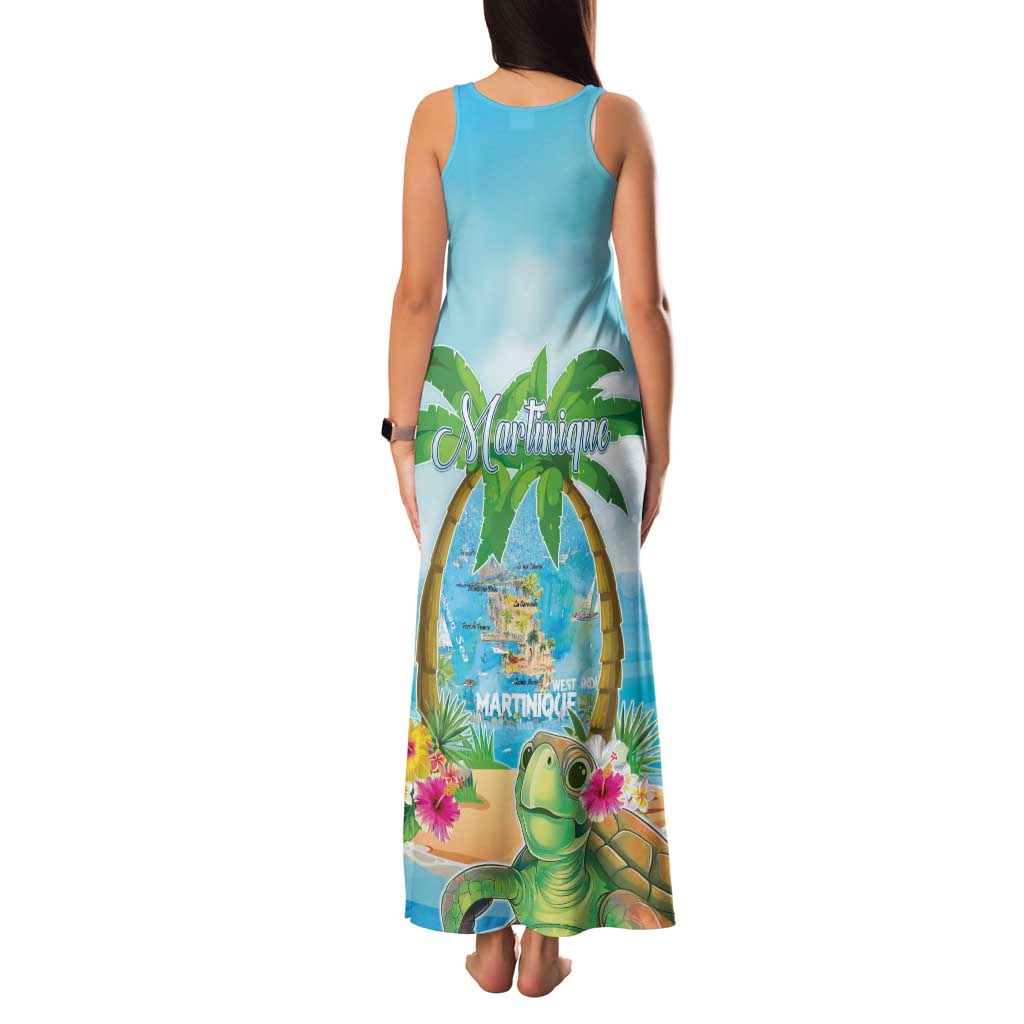 Bonjou Martinique Family Matching Tank Maxi Dress and Hawaiian Shirt Welcome To Heaven