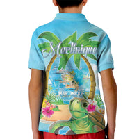 Bonjou Martinique Kid Polo Shirt Welcome To Heaven