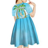 Bonjou Martinique Kid Short Sleeve Dress Welcome To Heaven