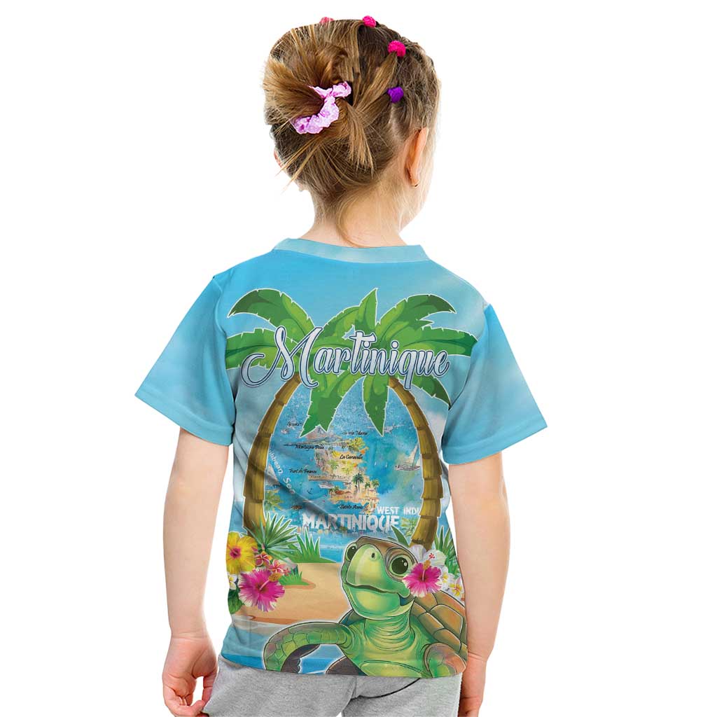 Bonjou Martinique Kid T Shirt Welcome To Heaven