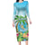 Bonjou Martinique Long Sleeve Bodycon Dress Welcome To Heaven