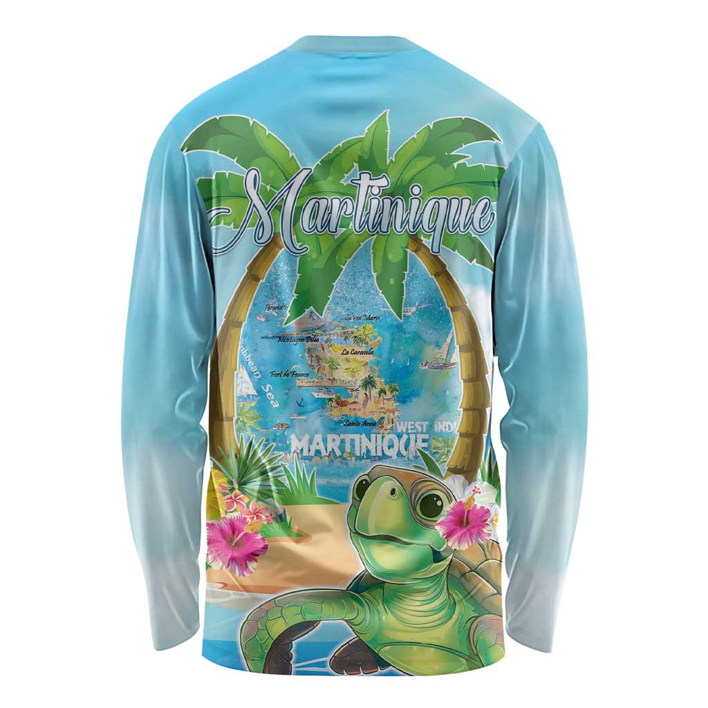 Bonjou Martinique Long Sleeve Shirt Welcome To Heaven