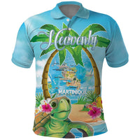 Bonjou Martinique Polo Shirt Welcome To Heaven
