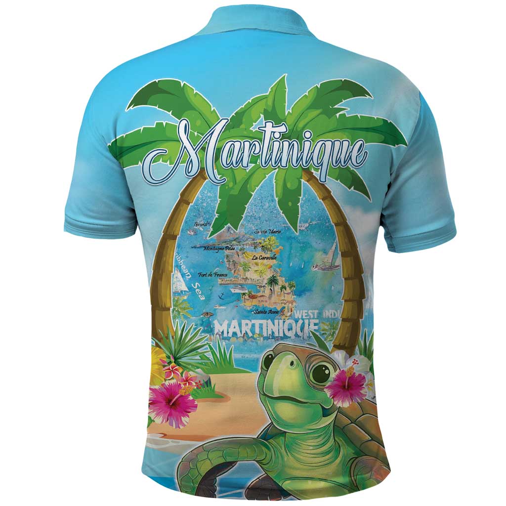 Bonjou Martinique Polo Shirt Welcome To Heaven
