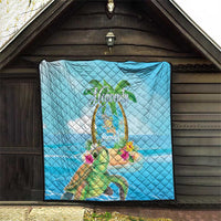 Bonjou Martinique Quilt Welcome To Heaven