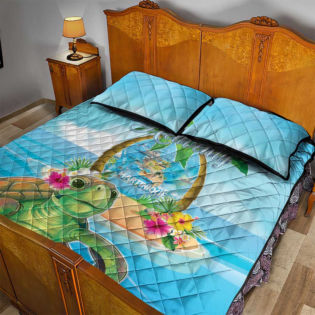 Bonjou Martinique Quilt Bed Set Welcome To Heaven