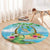Bonjou Martinique Round Carpet Welcome To Heaven