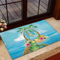 Bonjou Martinique Rubber Doormat Welcome To Heaven