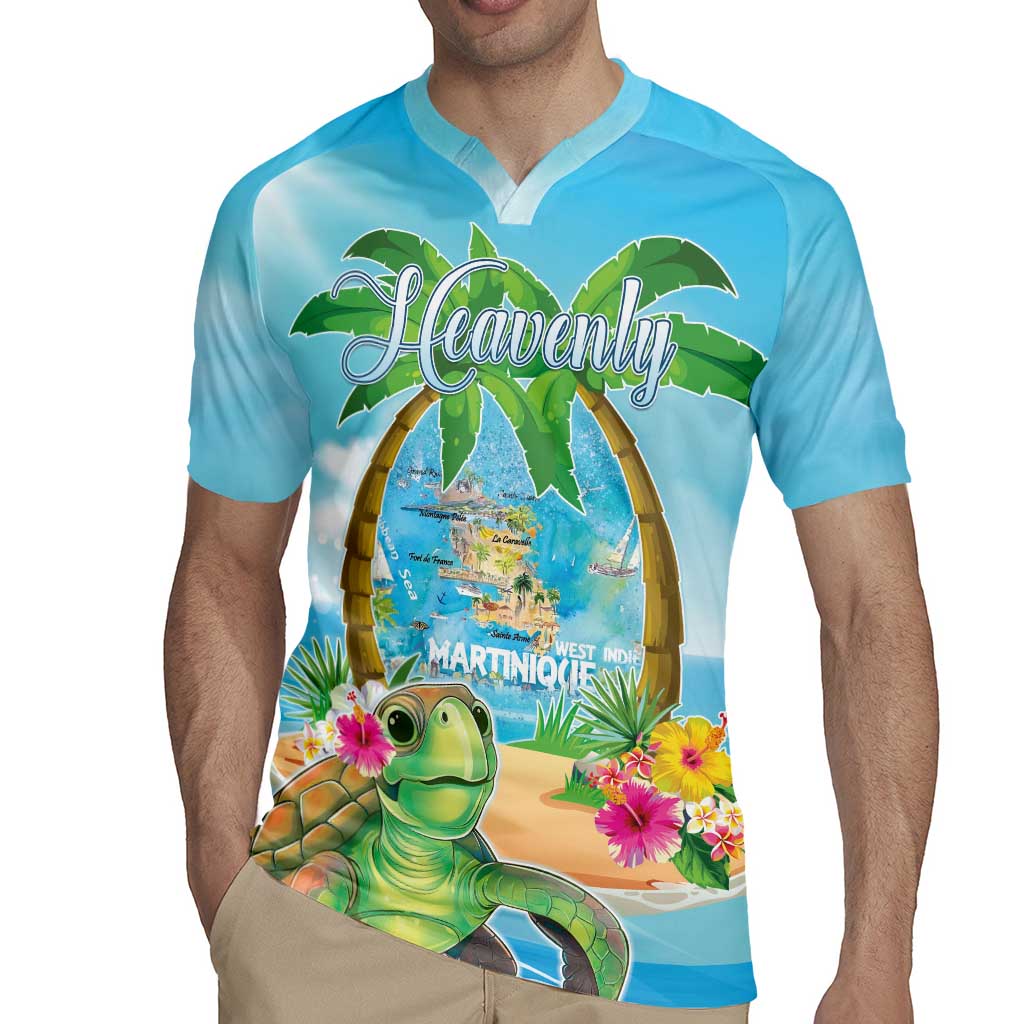Bonjou Martinique Rugby Jersey Welcome To Heaven