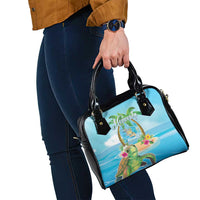 Bonjou Martinique Shoulder Handbag Welcome To Heaven