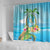 Bonjou Martinique Shower Curtain Welcome To Heaven