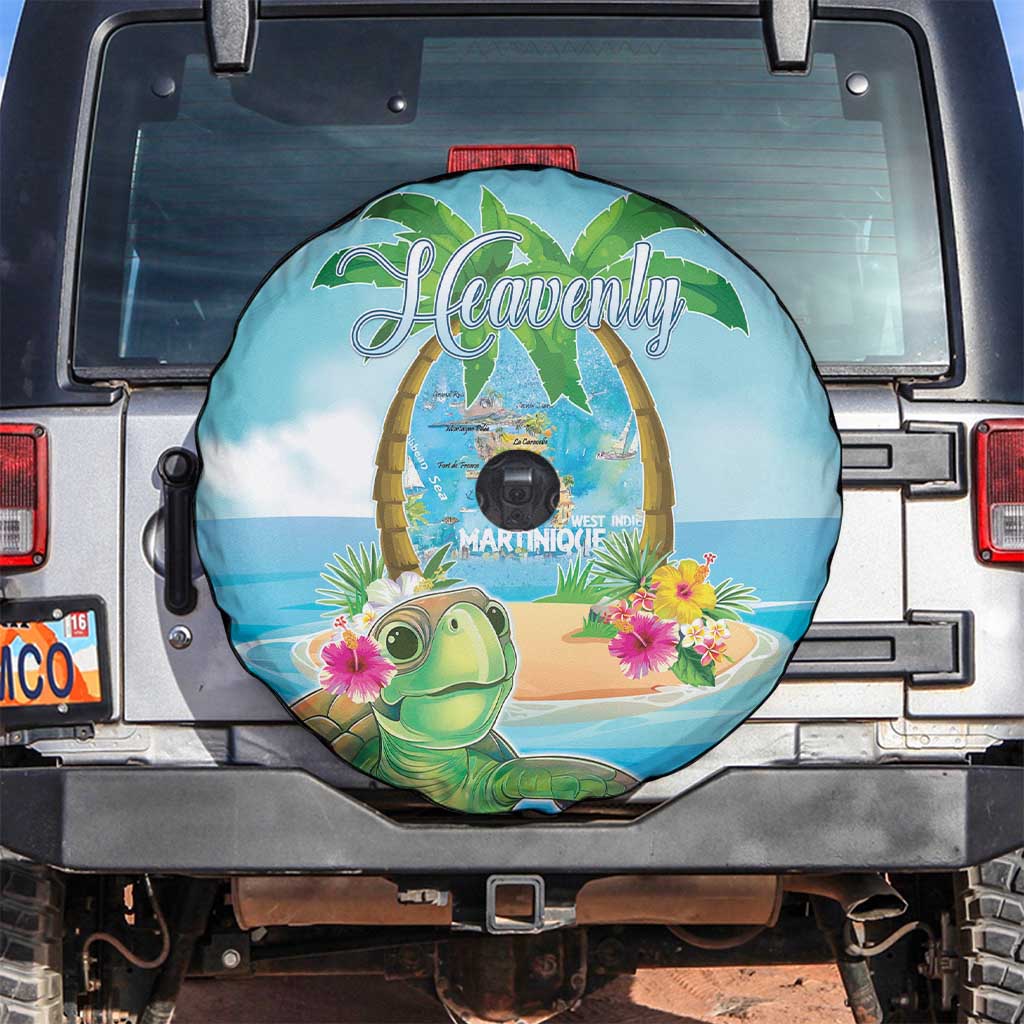 Bonjou Martinique Spare Tire Cover Welcome To Heaven