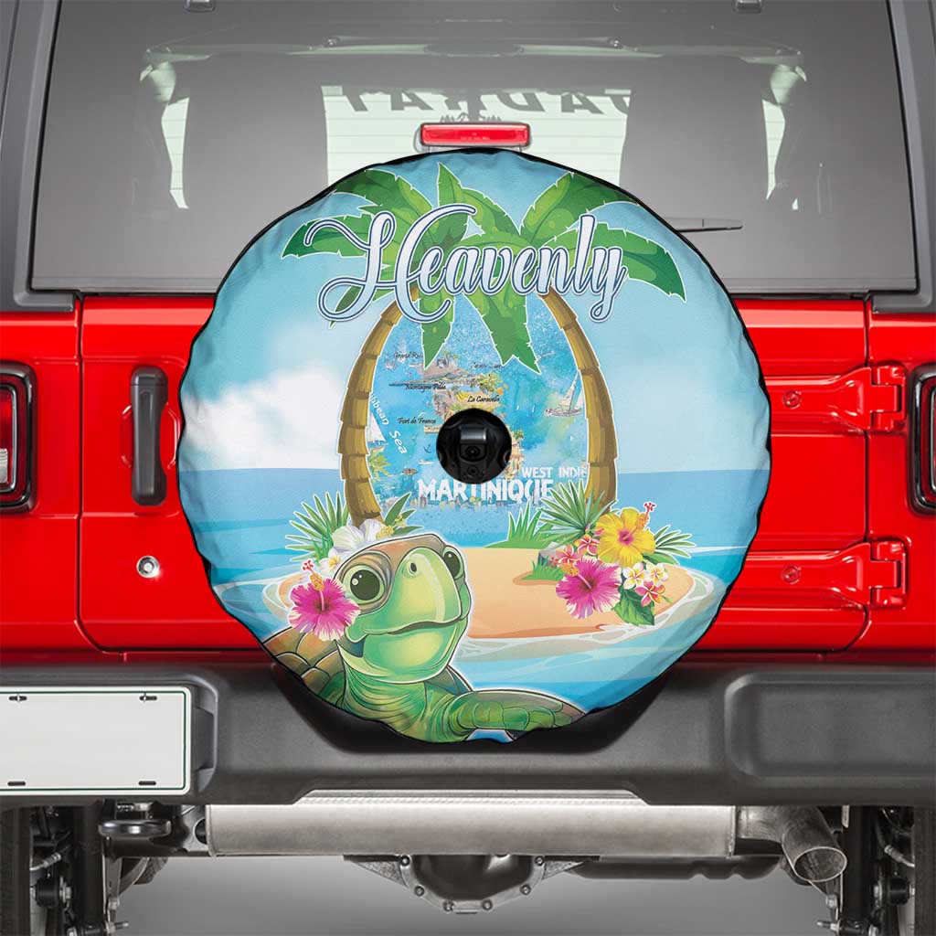 Bonjou Martinique Spare Tire Cover Welcome To Heaven
