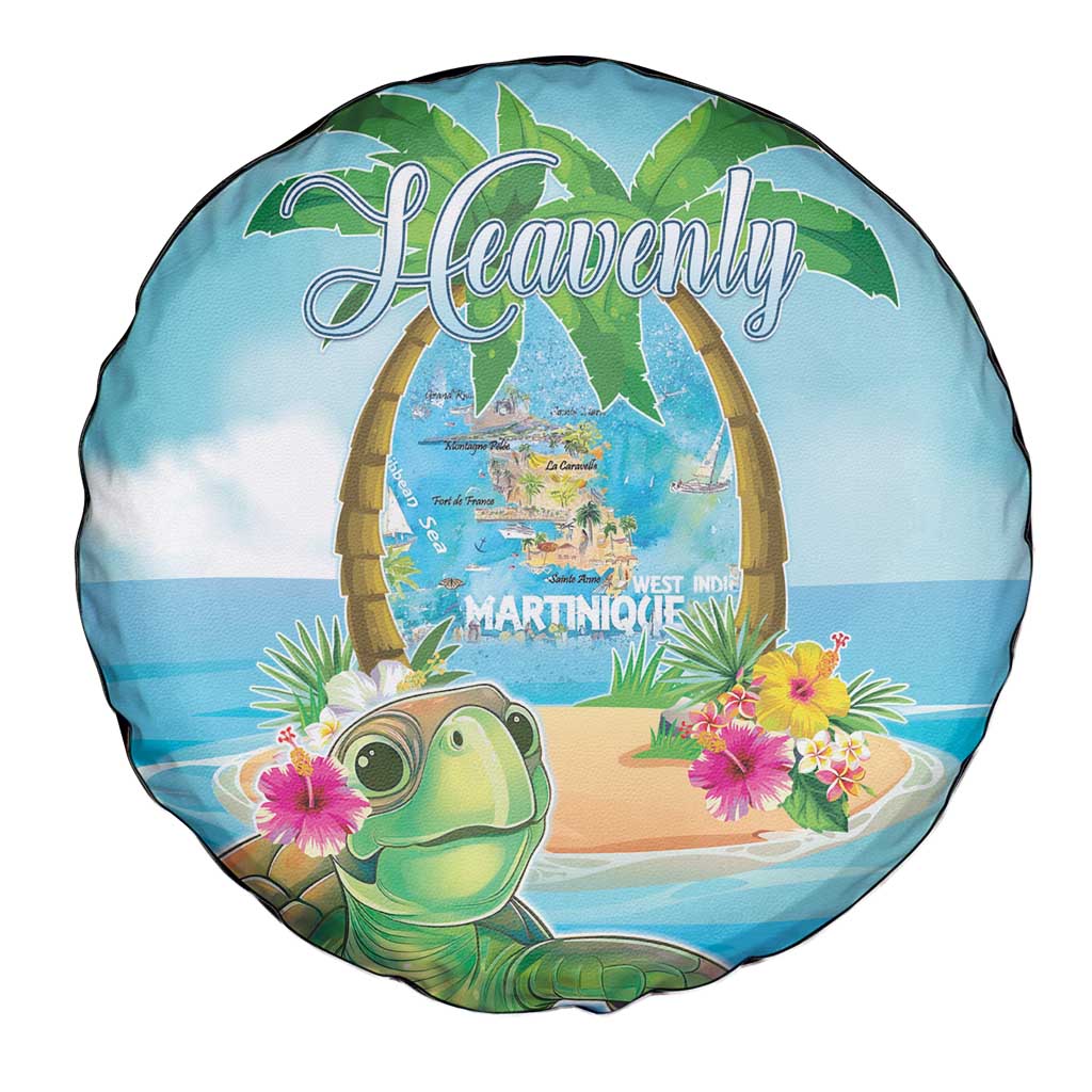Bonjou Martinique Spare Tire Cover Welcome To Heaven