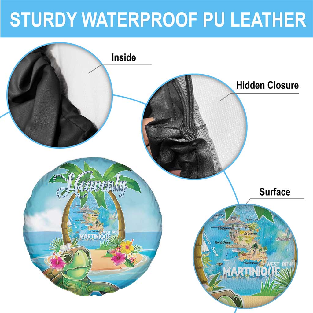 Bonjou Martinique Spare Tire Cover Welcome To Heaven