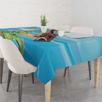Bonjou Martinique Tablecloth Welcome To Heaven