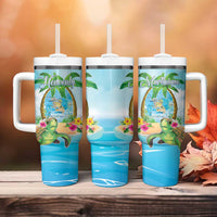 Bonjou Martinique Tumbler With Handle Welcome To Heaven