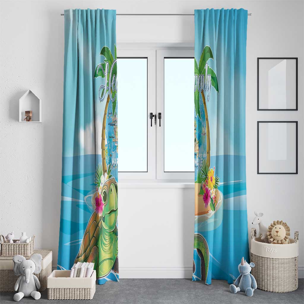 Bonjou Martinique Window Curtain Welcome To Heaven