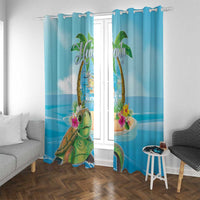 Bonjou Martinique Window Curtain Welcome To Heaven